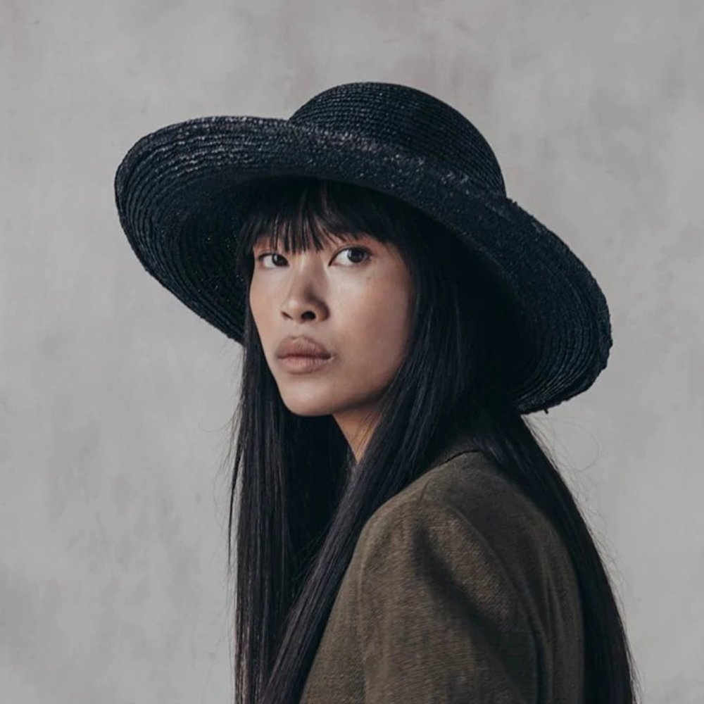 Janessa Leone Gwen Hat in Black